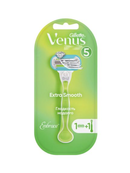 Станок Venus Extra Smooth Embrace + 2 кассеты