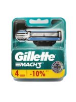 Сменные кассеты Gillette Mach3 4 шт.