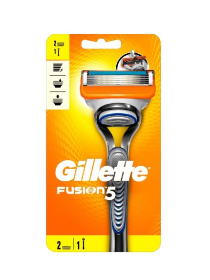 Станок Gillette Fusion 5 с 2 кассетами