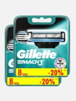 Сменные кассеты Gillette  Mach3 16 шт. — изображение 2