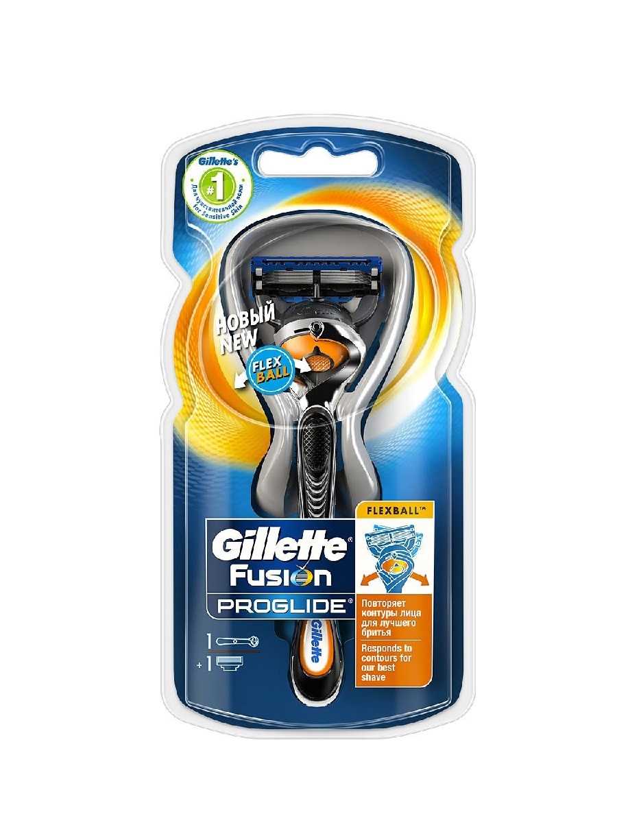 proglide-flexball Станок Fusion ProGlide c 1 кассетой — изображение 1