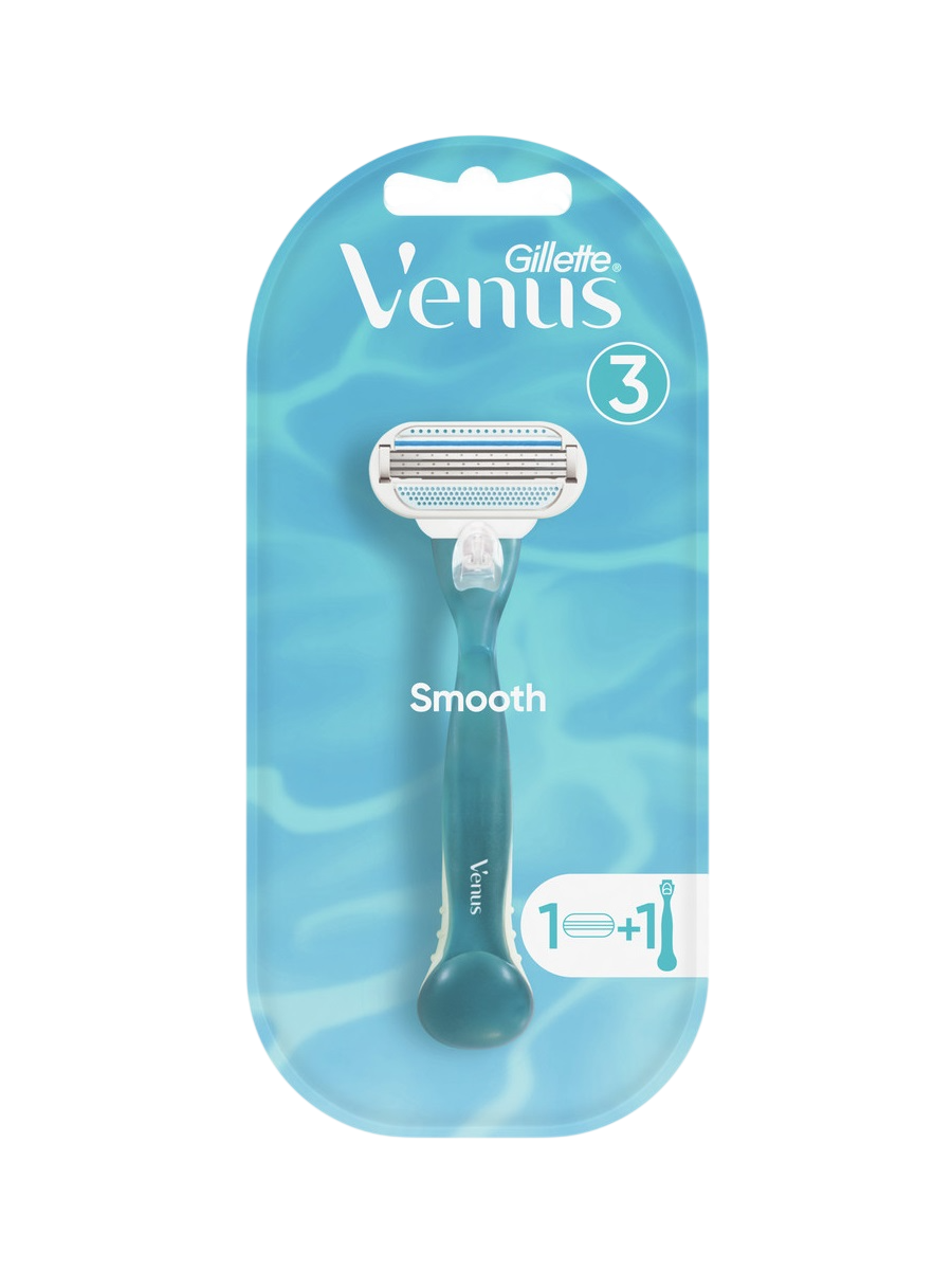 098809 Женский станок Venus Smooth + 1 кассета — изображение 1
