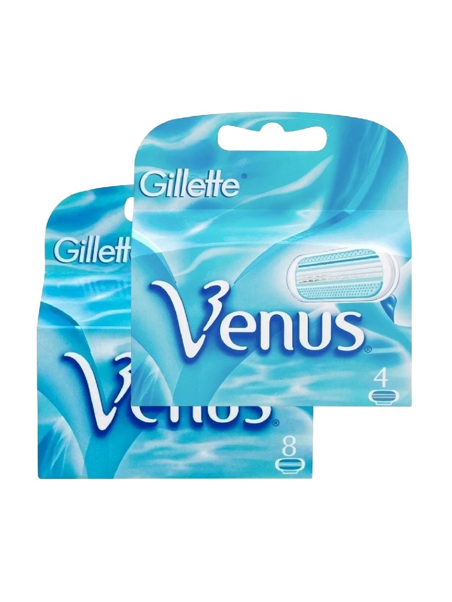Venus -12 шт. Сменные кассеты Gillette Venus 12 шт. — изображение 1